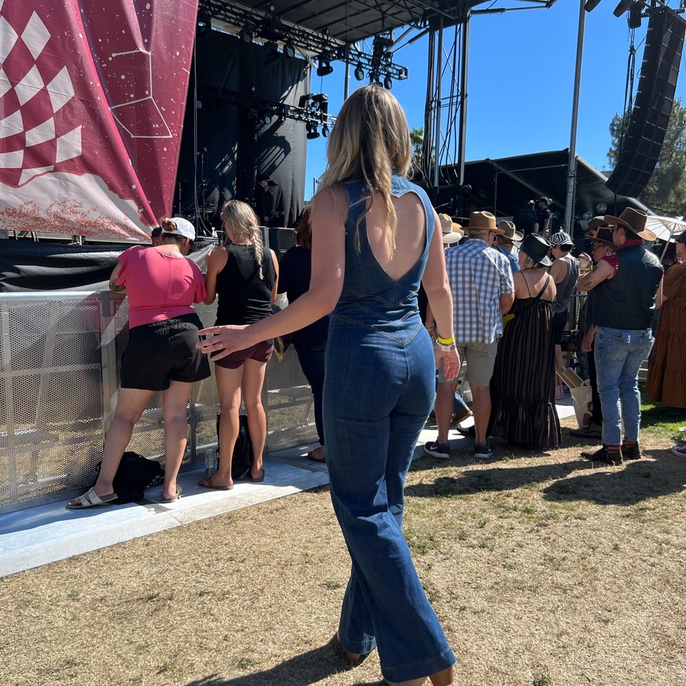 revice denim jumpsuit